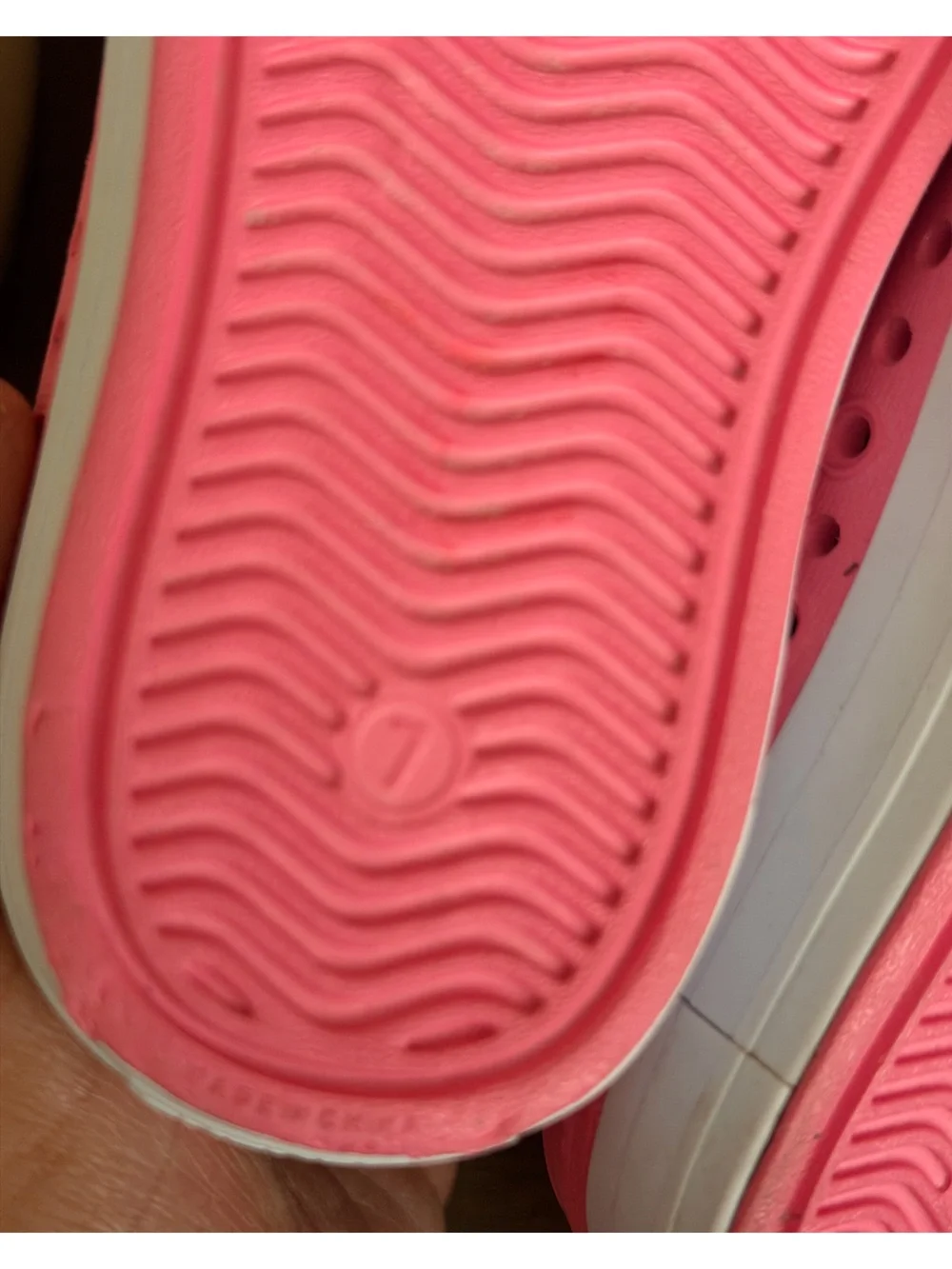 Skechers Kids' Pink Slip-On Water-Friendly Sneakers size 7 new no tags or box